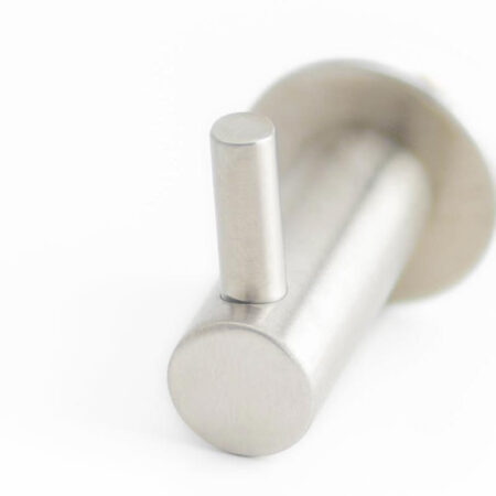 Frelan Single Robe Hook 37mm Satin Stainless Steel - 24 x 37mm