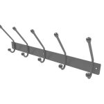 Stainless Steel Multi Hook Units 450mm Satin Stainless Steel