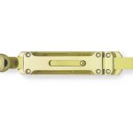Jedo Architectural Door Bolts 350x35mm Polished Brass