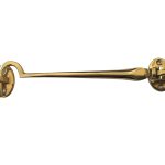 Jedo Brass Cabin Hooks 75mm Polished Brass