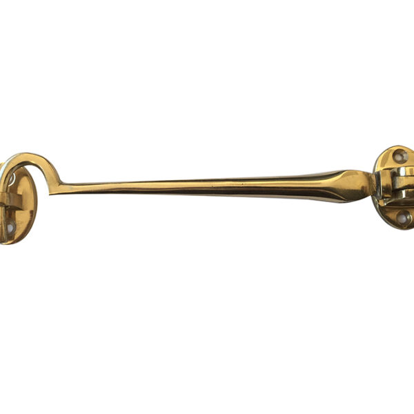 Jedo Brass Cabin Hooks 75mm Polished Brass