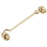 Jedo Brass Cabin Hooks 150mm Polished Brass