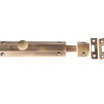 Jedo Architectural Slide Door Bolts 150x35mm Antique Brass