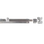 Jedo Architectural Slide Door Bolts 200x35mm Satin Nickel