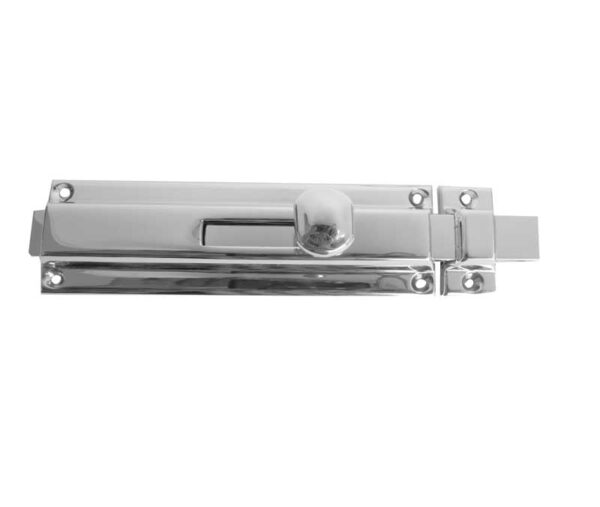 Frelan Jedo Architectural Slide Bolts 150x40mm Polished Chrome