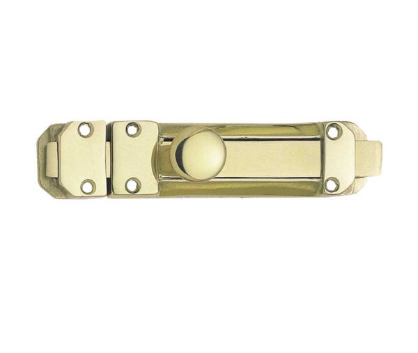 Frelan Jedo Contract Door Bolts 138x30mm Polished Brass