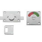 Jedo Bathroom Indicator Bolt 50x50mm 50x50mm Polished Chrome