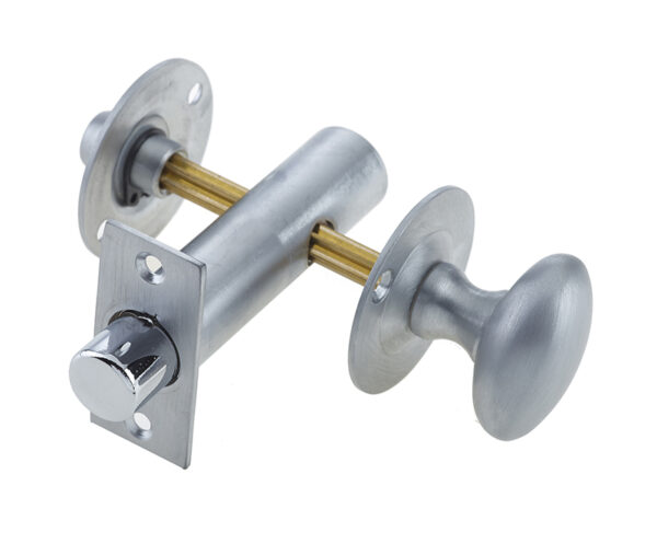 Frelan Jedo Bathroom Bolt C/W Mortice Bolt Satin Chrome
