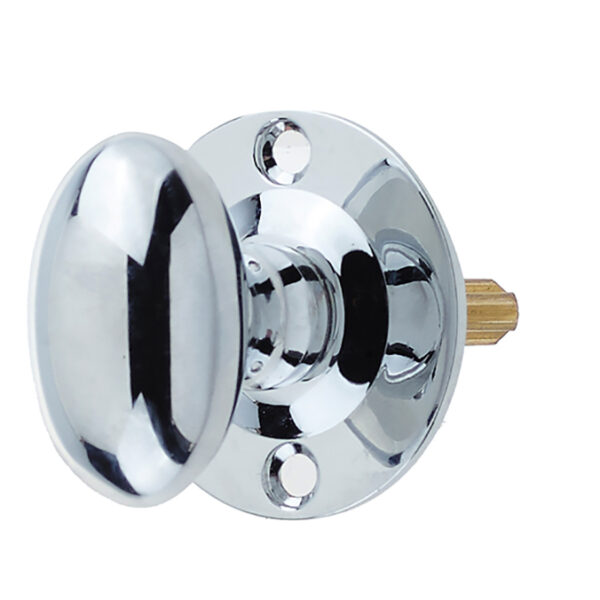 Jedo Turns for Mortice Rackbolts 50mm Polished Chrome