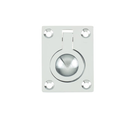 Frelan Jedo 38x50mm Flush Rings 38x50mm Polished Chrome