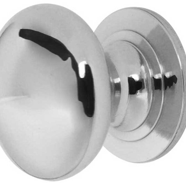 Jedo Traditional Cupboard Knobs 38mm Polished Chrome