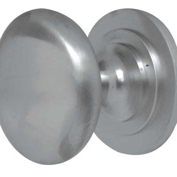 Jedo Traditional Cupboard Knobs 42mm Satin Chrome