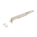 Jedo Brass Lever Action Flushbolts 200x20mm Satin Nickel