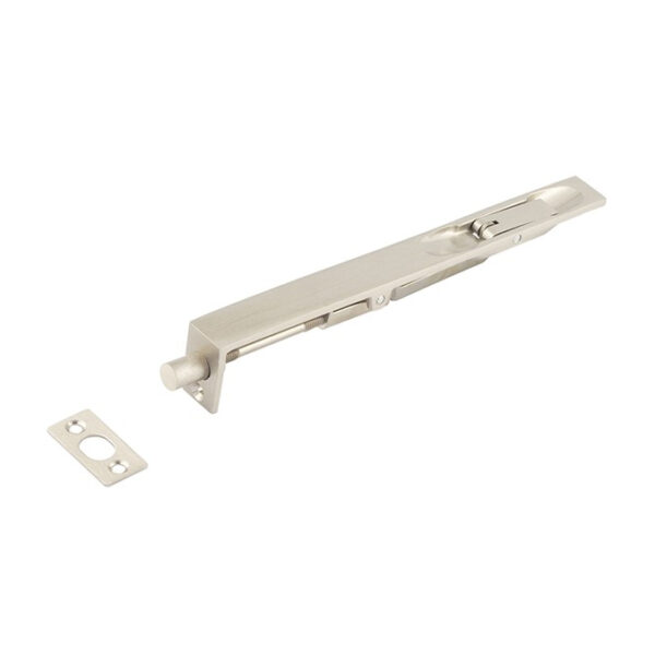 Jedo Brass Lever Action Flushbolts 200x20mm Satin Nickel