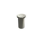 Jedo Brass Dust Proof Spring Floor Bolt Socket 25x40mm Satin Nickel