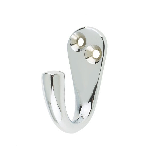 Jedo Single Robe Hooks 44mm Polished Chrome