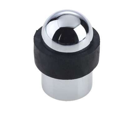 Jedo Dome Topped Floor Mounted Door Stop 48x28mm Polished Chrome