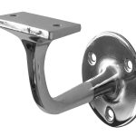 Jedo Zinc Handrail Brackets 70mm Polished Chrome
