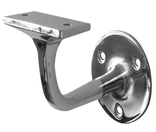 Frelan Jedo Zinc Handrail Brackets 70mm Polished Chrome