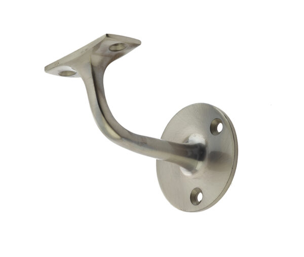 Frelan Jedo Zinc Handrail Brackets 70mm Satin Nickel