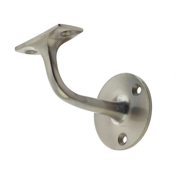 Jedo Zinc Handrail Brackets 70mm Satin Nickel