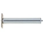 Jedo Concealed Door Closer with Rectangular Plate 140mm Nickel Plated