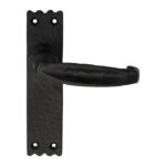 Slimline V Lever on Latch Backplate (LF5508)