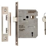 Contract 3 Lever Sashlock 76mm (LSE5330SN)
