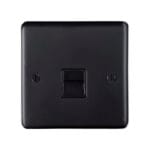 Eurolite Stainless steel Telephone Slave - Matt Black Eurolite Stainless steel Telephone Slave - Matt Black (MB1SLB)