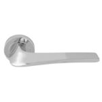 Manital Master lever on round rose - Polished Chrome (MS5CP)