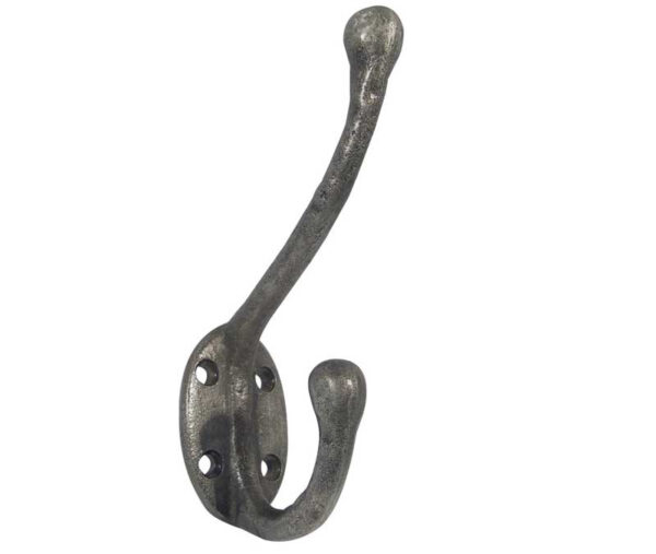 Frelan Antique Hat & Coat Hooks 125mm Pewter