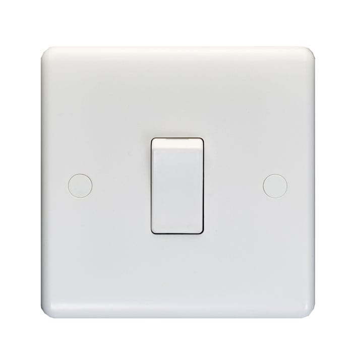 pl3011.jpg Eurolite Enhance White Plastic 1 Gang Switch - White Eurolite Enhance White Plastic 1 Gang Switch - White (PL3011) - Image 1