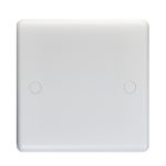 Eurolite Enhance White Plastic Single Blank Plate - White Eurolite Enhance White Plastic Single Blank Plate - White (PL4011)