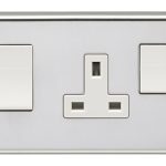 Eurolite Stainless steel 45Amp Switch With A Socket - Polished Stainless Steel Eurolite Stainless steel 45Amp Switch With A Socket - Polished Stainless Steel (PSS45ASWASW)