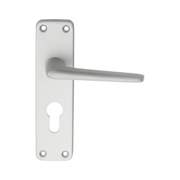 Aluminium Lever on Euro Lock Backplate (SAA21Y)