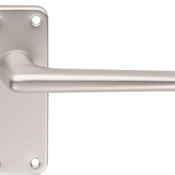 Aluminium Lever on Latch Backplate (SAA22)