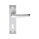 Aluminium MIAL Lever on Lock backplate (SAA60)