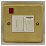 Eurolite Stainless steel Switched Fuse Spur - Satin Brass Eurolite Stainless steel Switched Fuse Spur - Satin Brass (SBSWFNW)