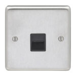 Eurolite Stainless steel Telephone Master - Satin Stainless Steel (SSS1MB)