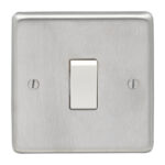 Eurolite Stainless steel 20Amp Switch - Satin Stainless Steel (SSS20ASWW)