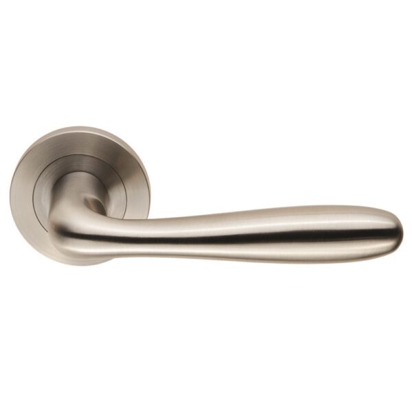 Steelworx SWL Peninsula Lever on Rose (SWL1127SSS)