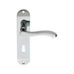 Serozzetta Lever on Lock Backplate (SZM131CP)