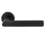 Serozzetta Trend Lines Lever On rose Matt Black (SZM170MB)