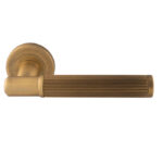 Serozzetta Image Lines Lever On rose Antique Brass (SZM270AB)