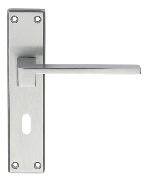 Serozzetta Equi Lever on Lock Backplate