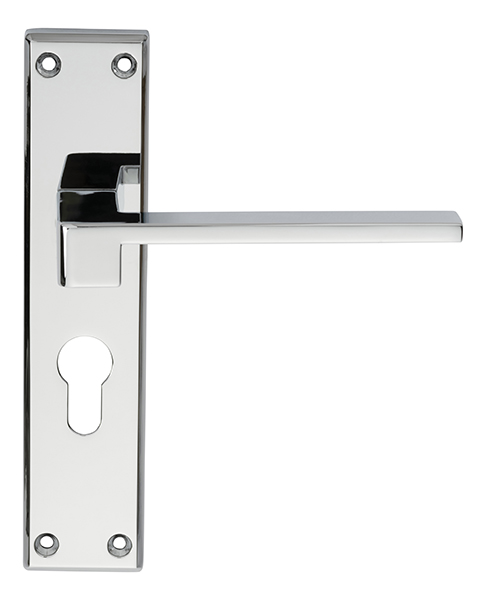 Serozzetta Equi Lever on Euro Lock Backplate