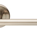 Serozzetta Dieci Lever on Rose Satin Nickel (SZR010SN)