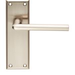 Serozzetta Dieci Lever on Latch Backplate