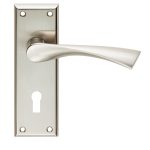 Serozzetta Venti Lever on Lock Backplate (SZR021SN)