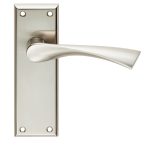 Serozzetta Venti Lever on Latch Backplate (SZR022SN)